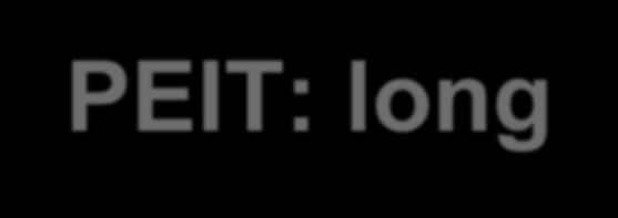 PEIT: long-term follow up 5-year follow-up median treatments: 2 effective: decrease > 75%