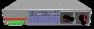 Opzioni principali Tensioni nominali a 100/110/115/120/127 Vac e prese NEMA. Interruttore di manutenzione ITS. Interfaccia RS485 Modbus. Inferfaccia SNMP.