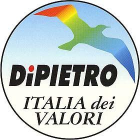 CCP: 3130 DI PIETRO ITALIA DEI VALORI LEADER: