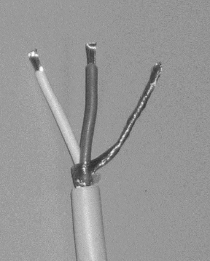 4.3 DMX Cable Connection 2-pole shielded cable+hose.