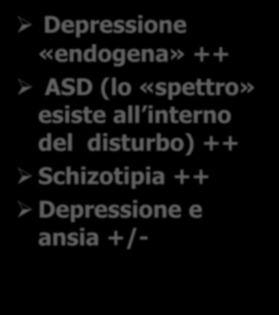 Esistono le «categorie latenti» in età evolutiva?