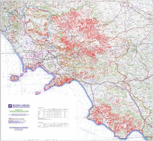 In base all ultimo aggiornamento degli studi del Progetto IFFI (Inventario Fenomeni Franosi Italiani), realizzato dalla Regione con l ex Servizio Geologico di Stato, oggi APAT, si è accertato che