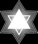 Non una parola scritta fa intuire il significato della stella, la sua storia parla da sé, una chiave moderna con due triangoli intersecati simbolo dell equilibrio (uno pieno ed uno