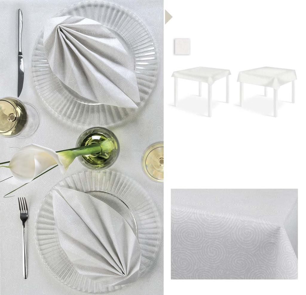 Twist Bianco 2 3 P40-652 40x40 Napkin Airlaid 800 2 P0-652