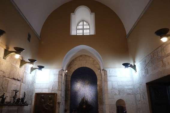 Basilica del Santo Sepolcro a Gerusalemme: la Cappella dell Apparizione di Gesù a sua Madre è anche chiamata Cappella del