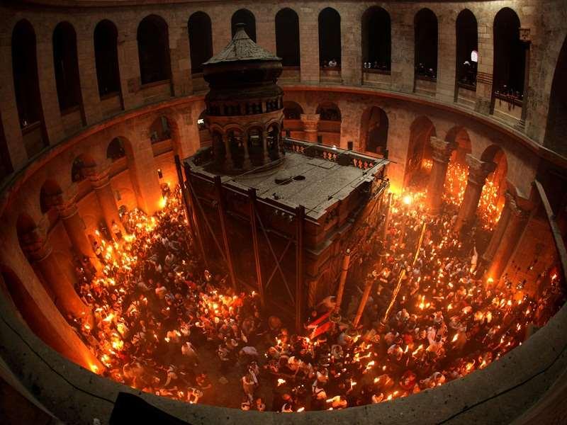 Basilica del Santo Sepolcro a Gerusalemme: l'edicola del Santo Sepolcro e