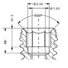 obiettivo: precisione connessione 1 connessione implanto-protesica Connessione impianto-abutment microconica con sigillatura marginale cold welding five one Ø 3,4 Ø 3,8 Ø 4,3 Ø 5,0 Ø 5,6 5 disegni