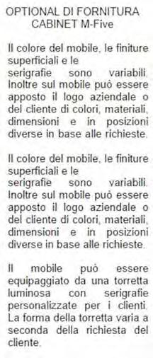 mobile modello M-FIVE