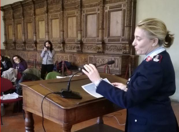 REPORT PISTOIA 8/2/2017 Pistoia, il Premio trasparenza va alla Municipale foto il comandante della Municipale nella PISTOIA - E' stato il servizio di Polizia Municipale ad aggiudicarsi il premio