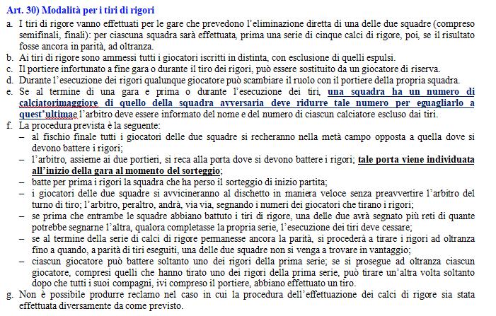 OPZIONE UNO: GARA UNICA AD ELIMINAZIONE DIRETTA.