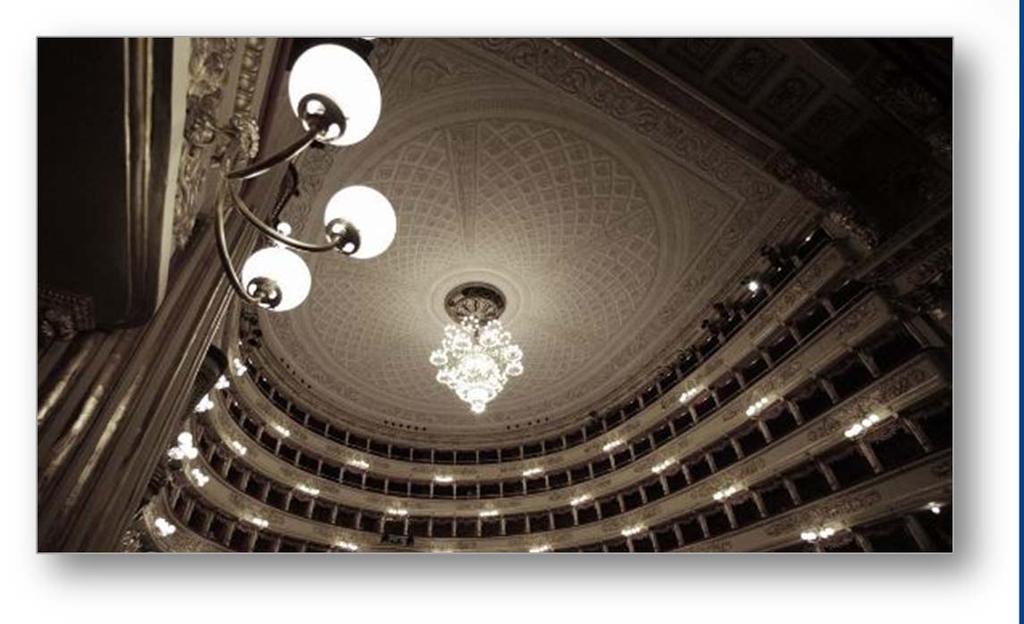 Il Museo Teatro La Scala Il Teatro alla Scala di Milano (citato spesso semplicemente come la Scala) è uno dei teatri più famosi al mondo: da oltre duecento anni ospita artisti internazionalmente