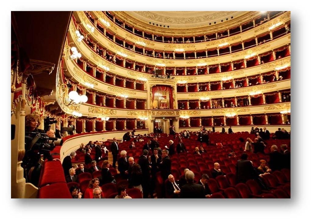 Museo Teatrale alla Scala 4 Il Museo Teatrale è un'istituzione museale privata situata nel Casino Ricordi, nelle adiacenze del Teatro alla Scala.