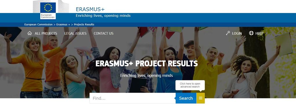 Erasmus+ Project Results Platform http://ec.europa.