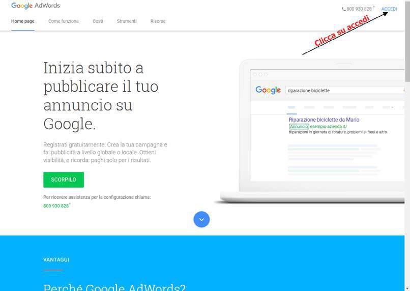 Se hai già un Account ti chiederà di Eseguire l accesso ad un account Google già esistente (o crearne uno nuovo se non ne sei ancora in possesso). Se non hai l account non ti preoccupare!