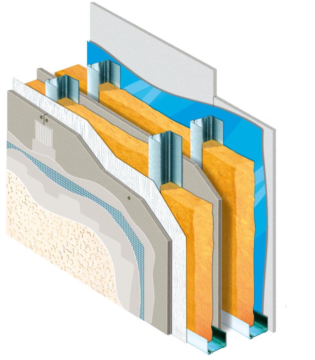 PARETI DI TAMPONAMENTO Lastre in gesso rive