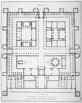 Palazzo di Diocleziano Vista del