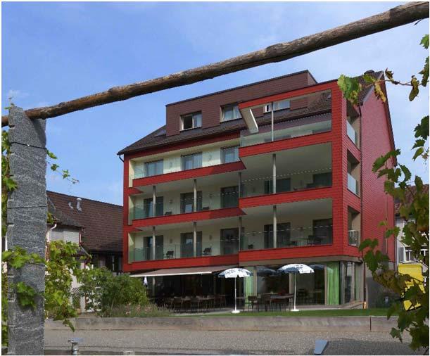 Ammodernamento Ferienhotel Bodensee a Berlingen (Turgovia) Certificato Minergie TG-2001 (2015)