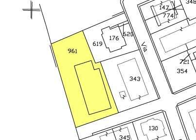 CODICE EDILIZIO 5_237_009 Stralcio catastale Foglio 20, p.lla 961 COD_STR_Q5/41 1.