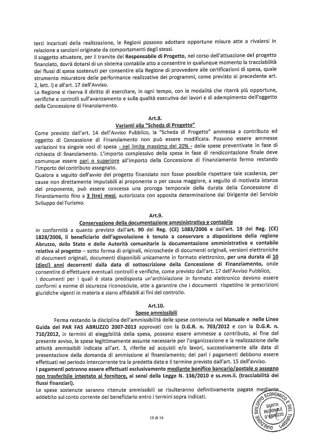 Pag. 62 Bollettino Ufficiale della Regione