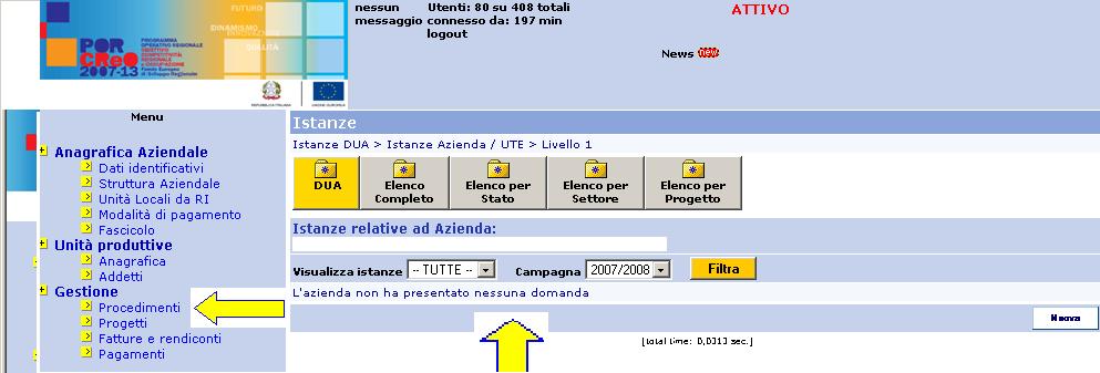 Il sistema verifica che