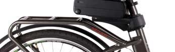 Forcella anteriore ammortizzata e pneumatici sono le caratteristiche che conferiscono alla bicicletta un ulteriore plus per il comfort.