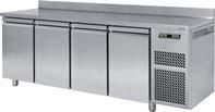 T74TN Tavolo refrigerato 0/+10 C - 4 porte - GN 1/1 Refrigerated counter 0/+10 C - 4 doors - GN 1/1 218x70x85 0,4 188 1,78 4.