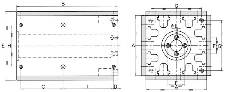 od. 5.4.03600 7.767 > Non sgrossato di fresa - Not rough milled imensioni - imensions (mm) rt. 41 ubo con piastre riportate ube with modular plates rt. Page 5.22 40.