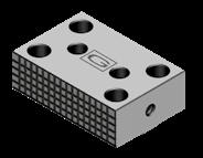 Each cube is supplied of fixed jaw and 32 fixed-movable jaw, 1 T wrench, one pair of key nuts and 32 workstop. rt.