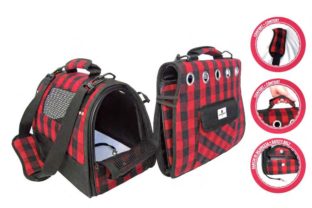 WOOLRICH 700236 PET CARRIER M ART.843 WOOLRICH (CM.