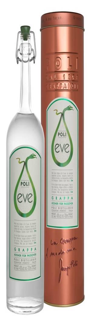 EVE - KOSHER Grappa Kosher Vinaccia di uve Moscato Fior d Arancio e Moscato Bianco Artigianale, a piccoli lotti, con alambicco in rame a