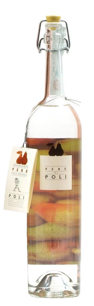 PERE DI POLI Distillato di frutta Pere Williams dell Alto Adige La frutta viene raccolta nel momento di massima carica aromatica e distillata in maniera artigianale, a piccoli