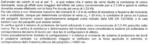 -------------------------------- FAPET ------------------------------- ------------------------------- FAPET -------------------------------- 5. VERIFICHE STATICHE ( configurazione 1 ) 2.