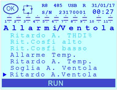 Sono previste alcune eccezioni, per i dettagli fare riferimento alla descrizione dei singoli allarmi nei sottocapitoli successivi e al Cap.8.7.