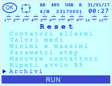 Per i dettagli vedere i capitoli corrispondenti.