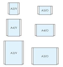 silver satinato Ø 21 x 24 h LPBA5V tasca in plexi f.