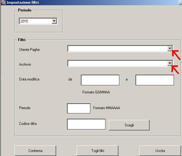 (U44) 5.4. EDILIZIA 5.4.1 NUOVE RELEASE MUT Stiamo aggiornando il programma per la creazione del supporto magnetico per la denuncia alla Cassa Edile secondo le specifiche per M.U.T. alla release 2.3.