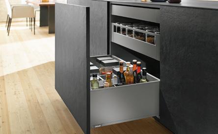 funzionali le cucine moderne. Maggiori informazioni su www.blum.