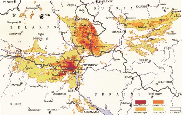 Incidenza nei bambini ucraini pre-chernobyl: 0.