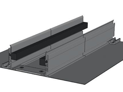 VNO UD VW (LLUMNO / CCO NOX) VW acciaio zincato/acciaio inox VW-alluminio VNO MONTO UD VW (LLUMNO / CCO NOX) Per questa catena portacavi sono disponibili diversi sistemi di vani variabili di guida