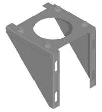 in Acciaio Steel Support BRACKET Acciaio verniciato in poliestere Painted steel in polyester SUPP10VR Verniciato painted 59,43 1 1 140 Interasse asole di