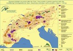 I pieghevoli Le aree protette delle Alpi - Un patrimonio naturale e culturale in rete /SI Le Alpi - Una rete di aree protette eccezionali /SI/EN Gli habitat alpini - Aree vitali per le specie /SI