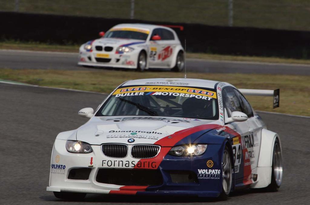 ETCS al Mugello Cappellari-Calderari al terzo successo stagionale Terza affermazione 2008 per Enzo Calderari e Luca Cappellari (Bmw M3 E92, foto sotto) del Duller Motorsport che tornano così sul