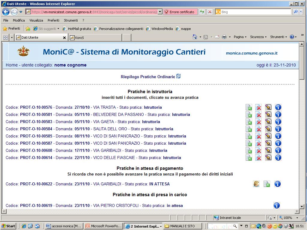 Il pagamento si effettua tramite bonifico bancario secondo le istruzioni riportate nel modello Effettuato il pagamento bisogna