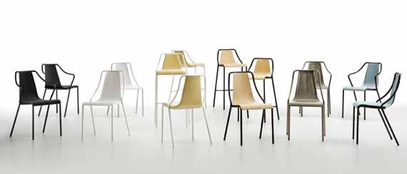 Ola H65-H75 IN, OUT, LG Sgabello fisso impilabile fino a 6 pezzi. Versione OUT adatta ad uso esterno. Fixed stool stackable up to 6 pieces. OUT version suitable fot outdoor use.