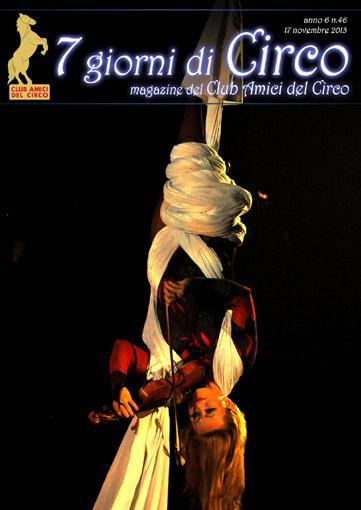 6 In copertina Natália Demjén al XV Festival Internazionale del Circo "Città di Latina" in una foto di Flavio Michi. Da qualche settimana trovate alcune novità: il Quick Reponse Barcode.