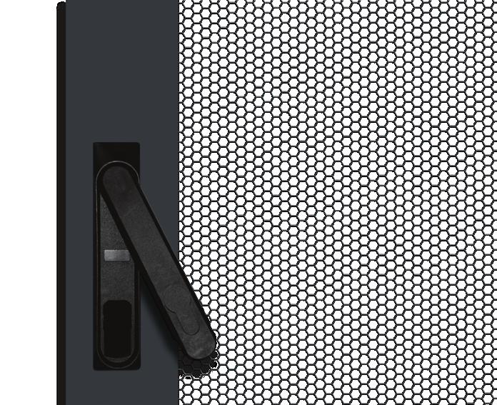 Maniglie e serrature 7 Maniglie e sistemi di chiusura VERAK S-MAX Le configurazioni Primary prevedono una maniglia basculante con serratura automatica.