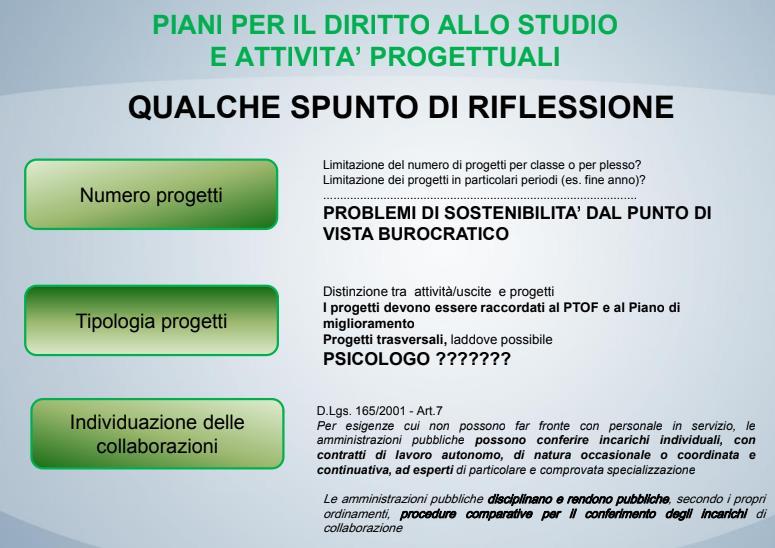 La presentazione dei progetti seguirà la procedura già attivata nei precedenti anni scolastici.