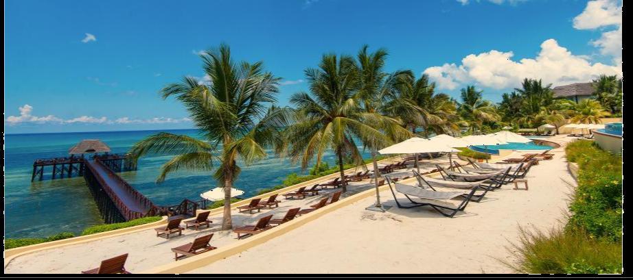 I S O L A DI Z A N Z I B A R Zanzibar Sea Cliff Resort & Spa Capodanno da 1.