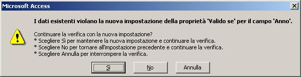 Corso di laurea triennale in Chimica - Laboratorio di Informatica 29 Corso di laurea triennale in Chimica - Laboratorio di Informatica 30 Confermiamo Siccome l ultimo record contiene un anno (2099)