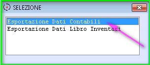 Campo Progressivi contabili Conti con saldo a zero Movimenti provvisori Opzione/Descrizione indicare (R) per considerare i progressivi contabili per Registrazione; indicare (G) per considerare i